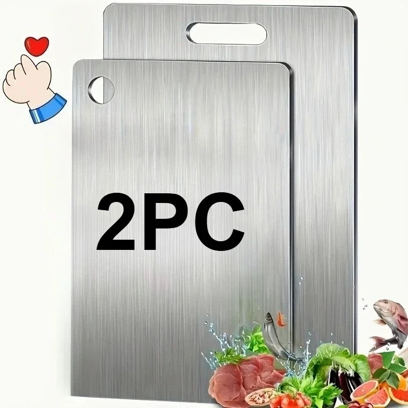 Stainless Steel Cutting Board Set