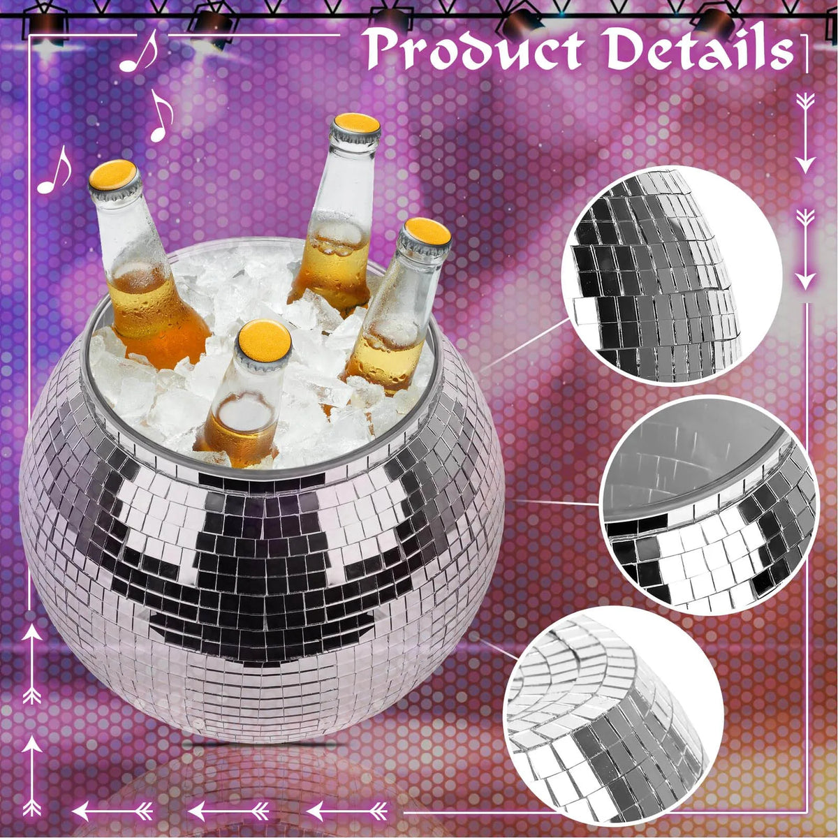 Disco Ball Ice Bucket
